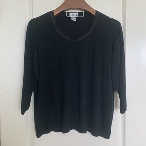 Sweater with Beaded Detail